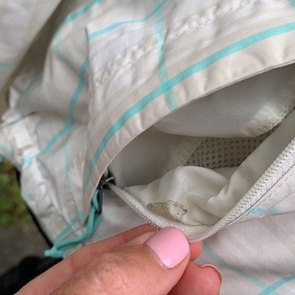 The NORTH FACE Hyvent Plaid Waterproof Rain Jacket - Picture 10 of 16